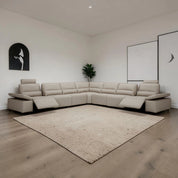 Savona Power Recliner 9 Piece Lounge Suite - Oyster – product view 1