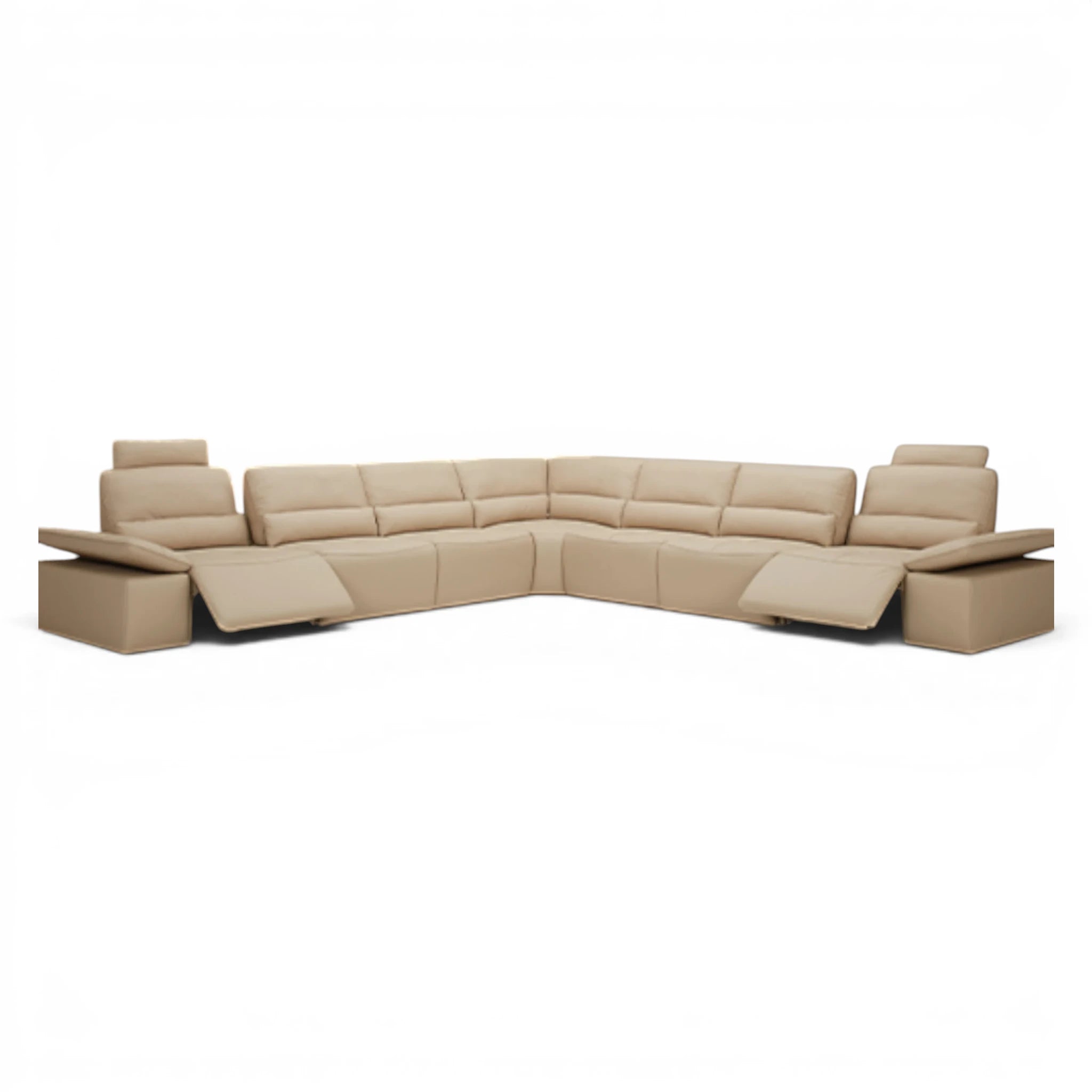 Savona Power Recliner 9 Piece Lounge Suite - Beige – product view 2