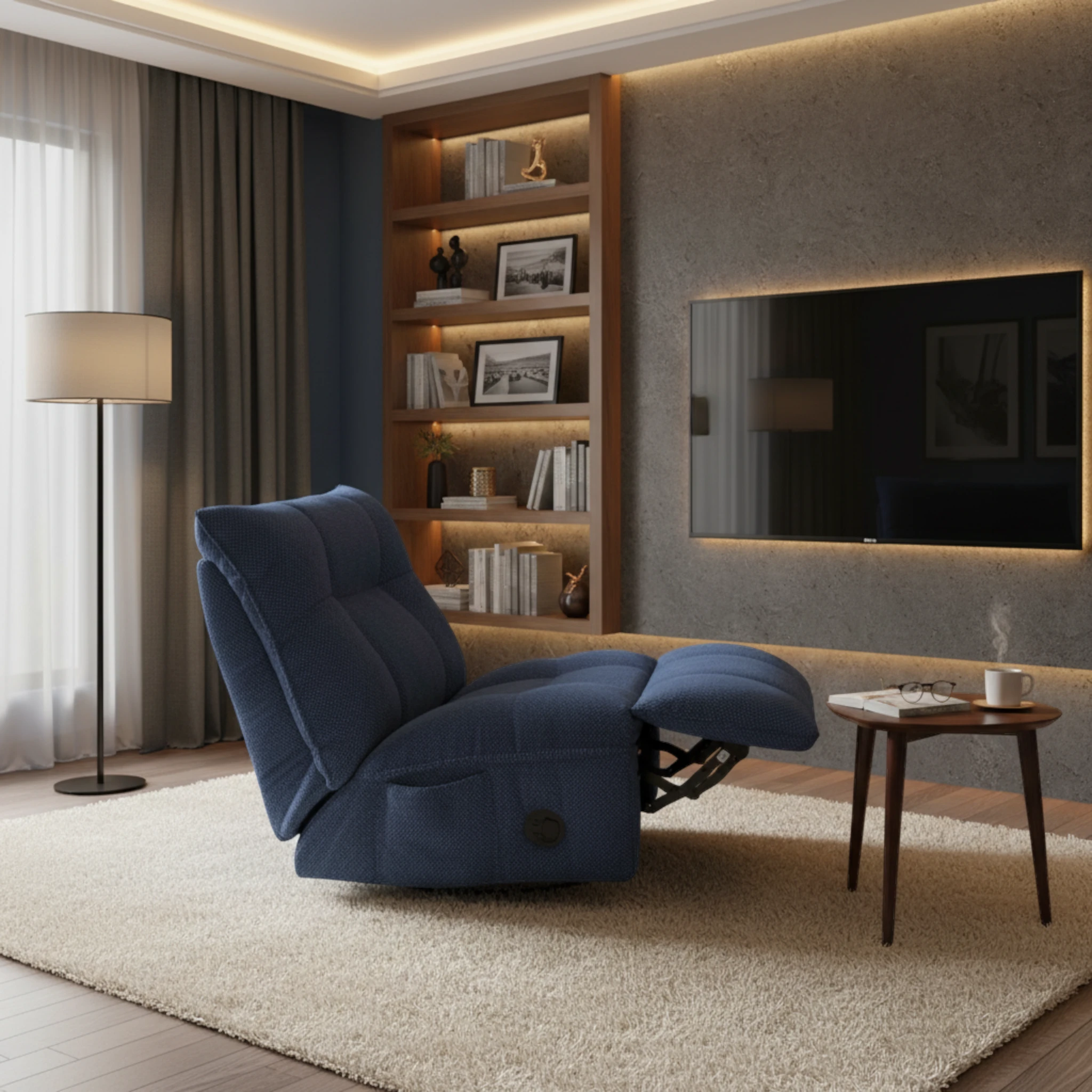 Griffin Swivel Recliner – product view 1