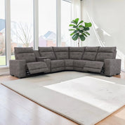 Ontario 3 X Power Recliner 6 Piece Lounge Suite – product view 4