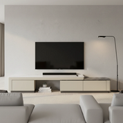 Radian extendable TV Unit in artificial marble finish