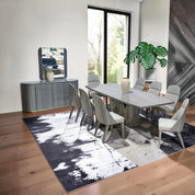 Silvio Sideboard & Mirror - Maple Grey