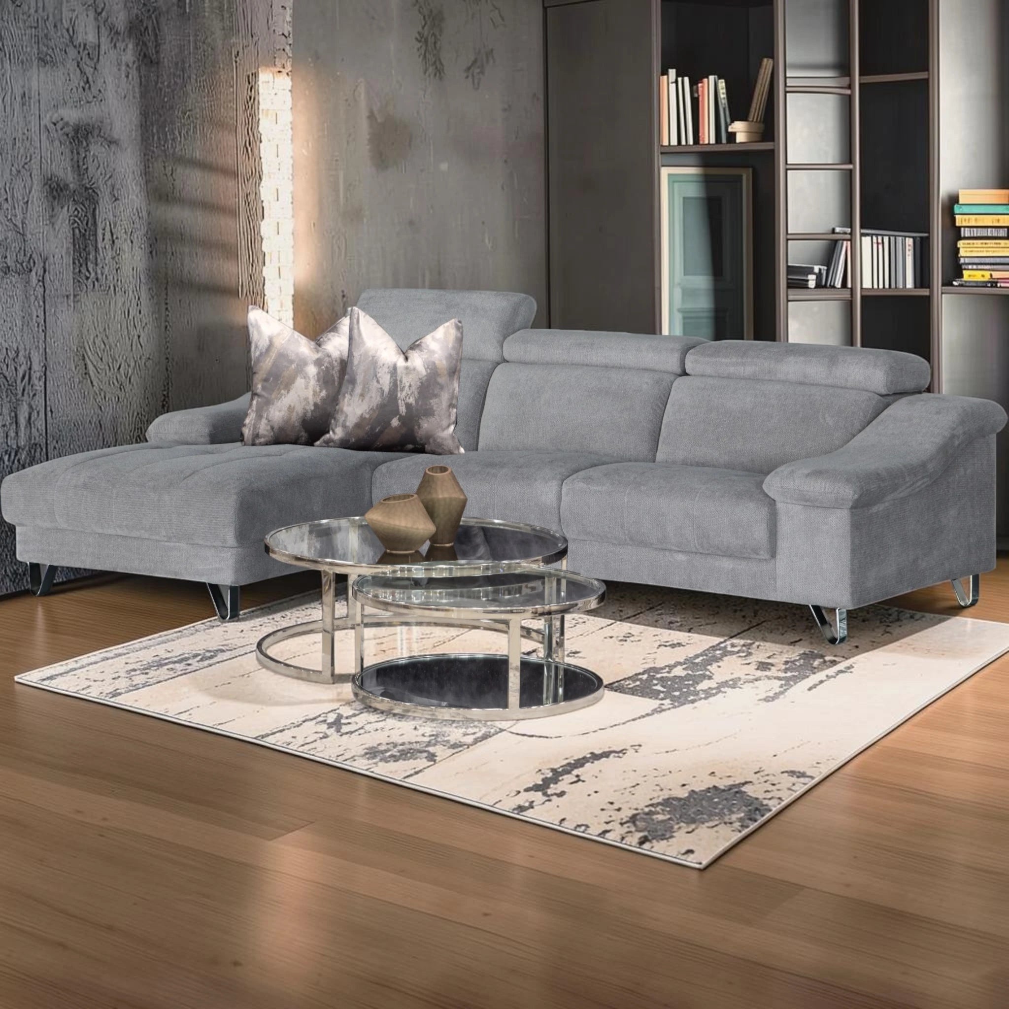Jagger L-Shape 2 Piece Lounge Suite – product view 1